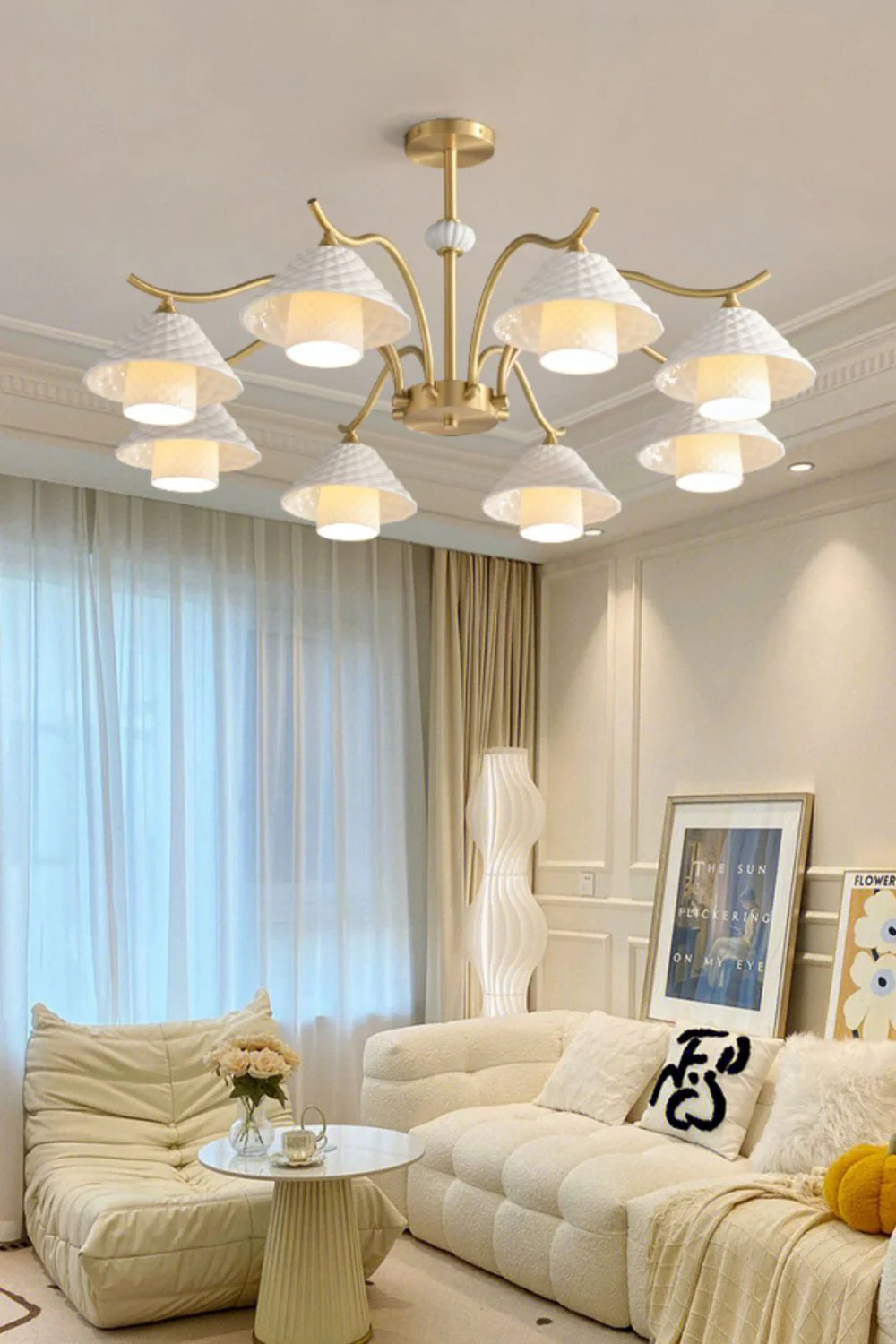 Vintage Oxford Double Chandelier - Image 3