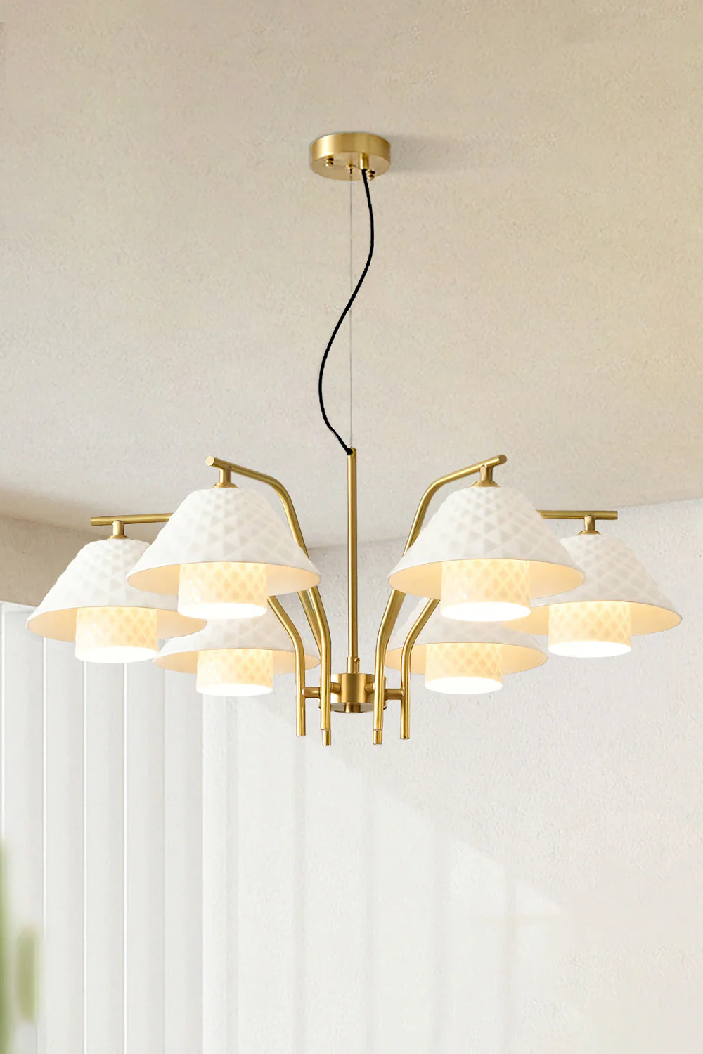 Vintage Oxford Double Chandelier - Image 8
