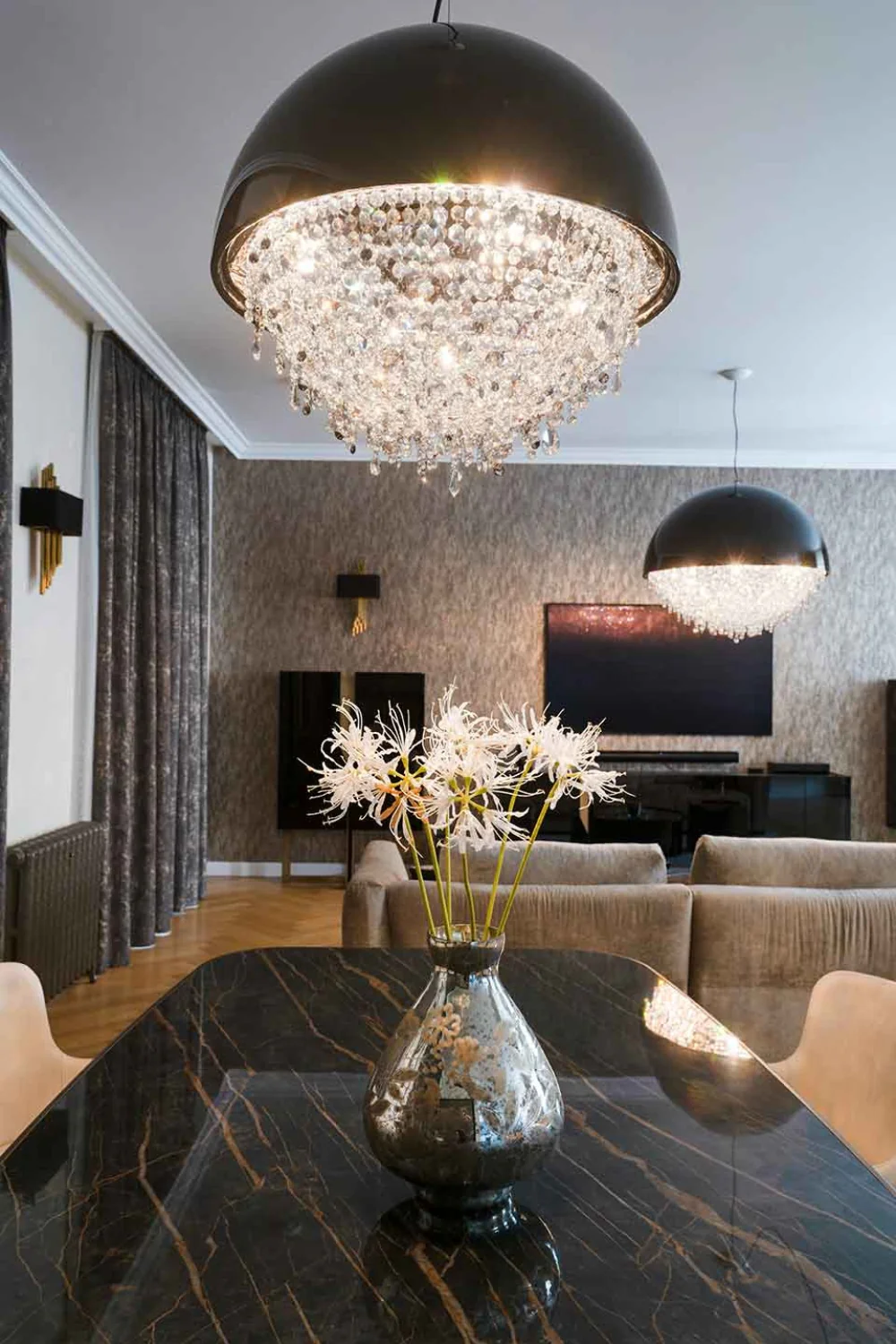 OZERO Crystal Pendant Lamp - Image 3