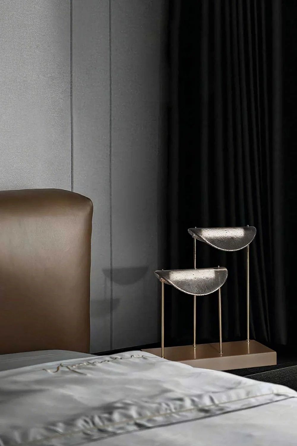 Paolo Castelli Manta Smoked Table Lamp - Image 20