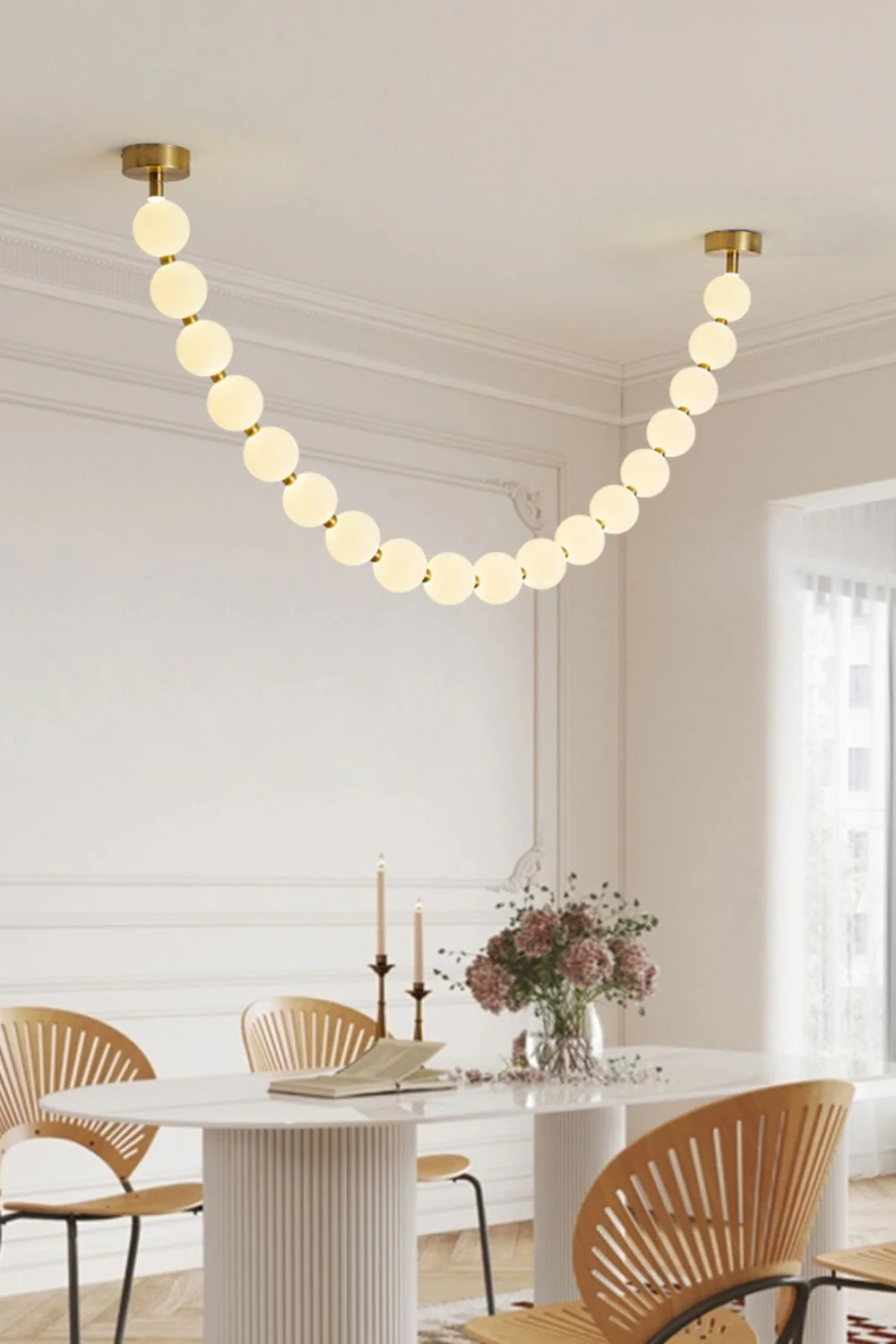 Pearl Necklace Chandelier 12cm - Image 19