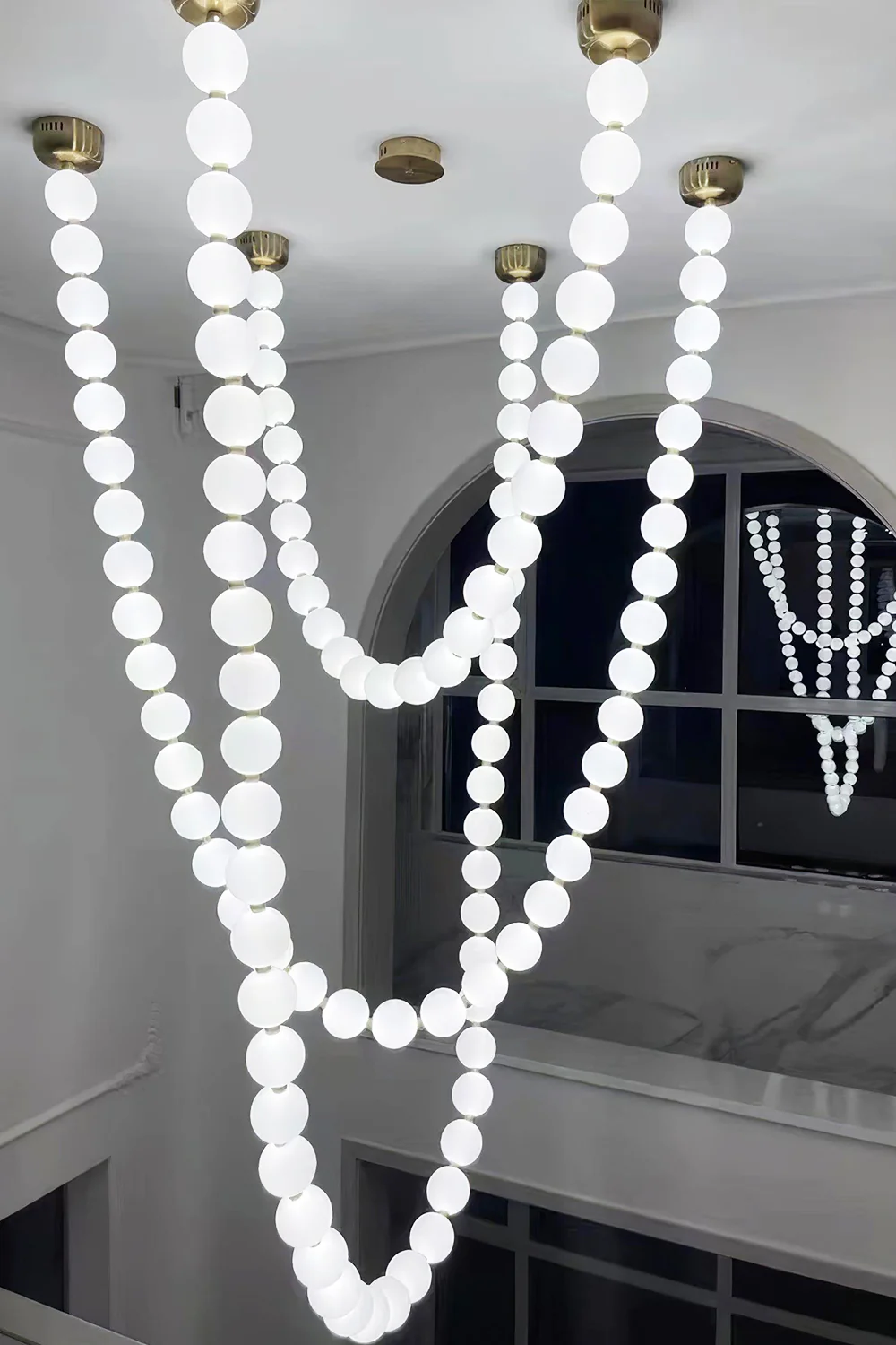 Pearl Necklace Chandelier - Image 20