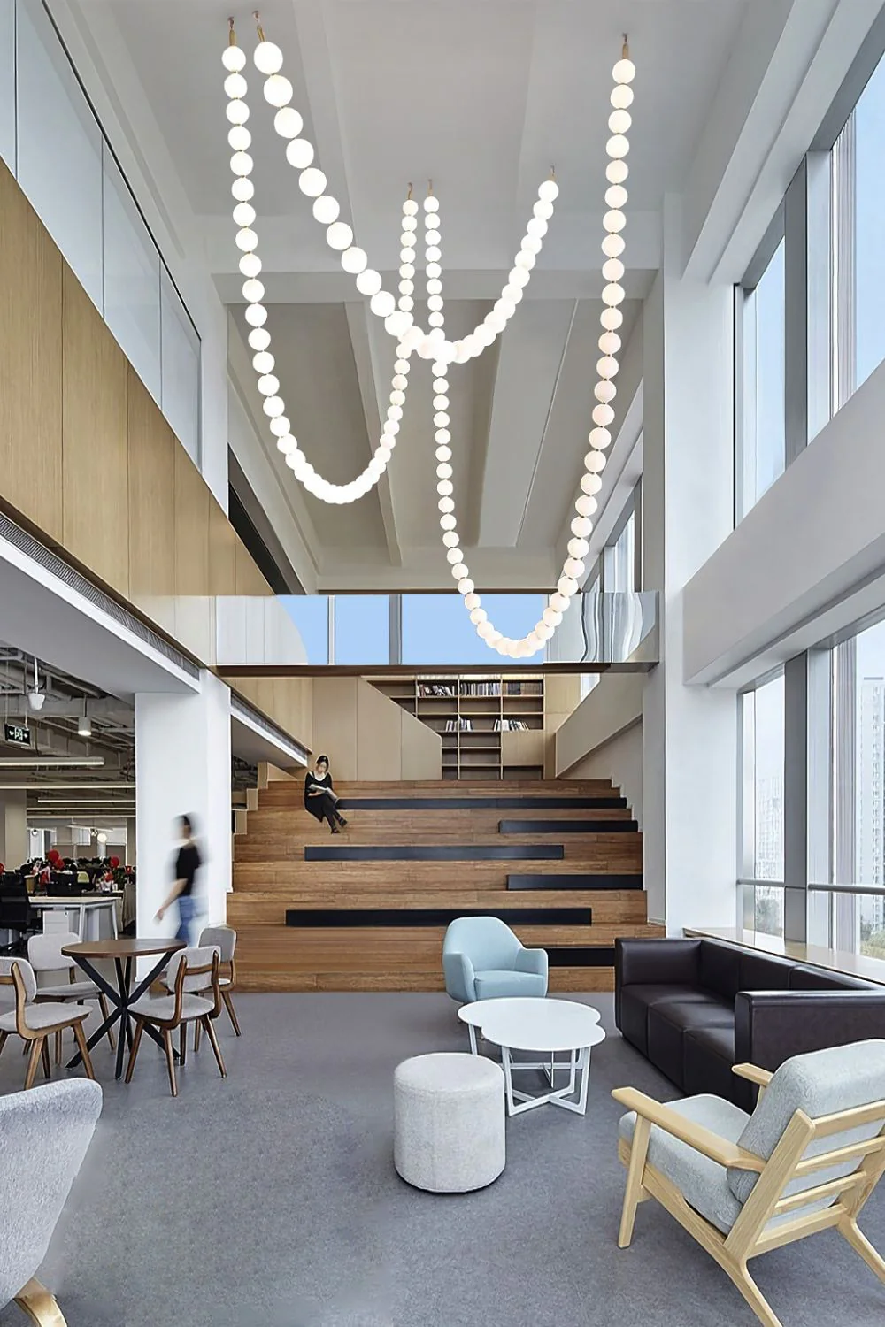 Pearl Necklace Chandelier - Image 5