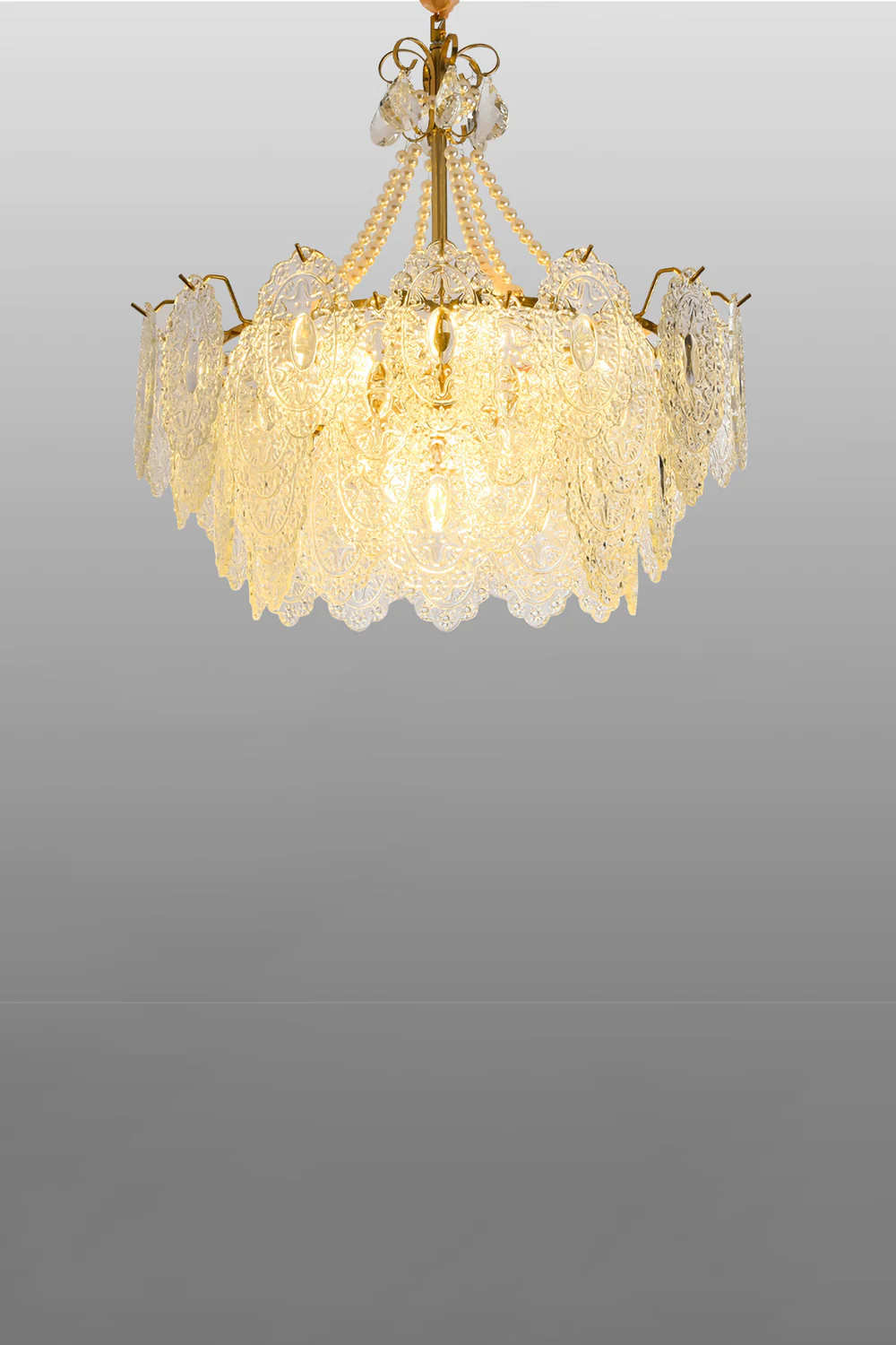 Pearls Glass Chandelier - Image 13