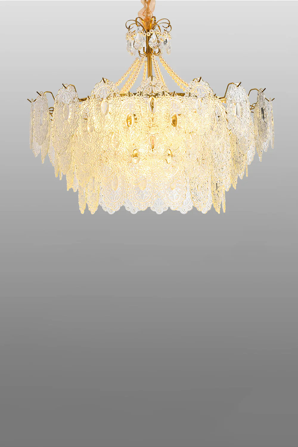 Pearls Glass Chandelier - Image 14