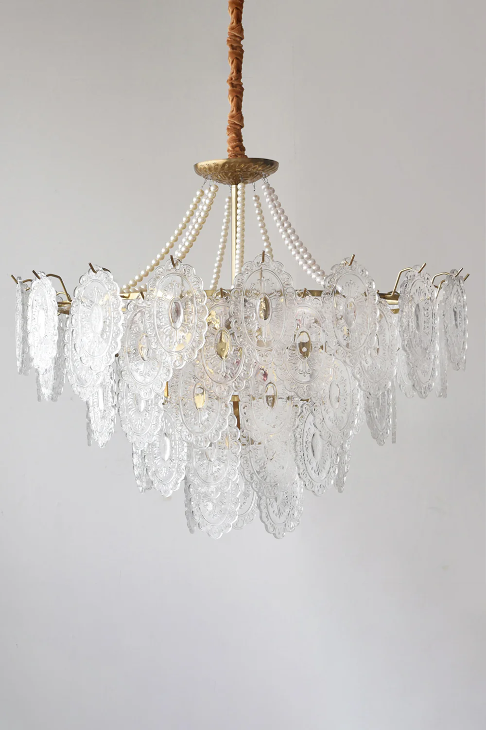 Pearls Glass Chandelier - Image 8