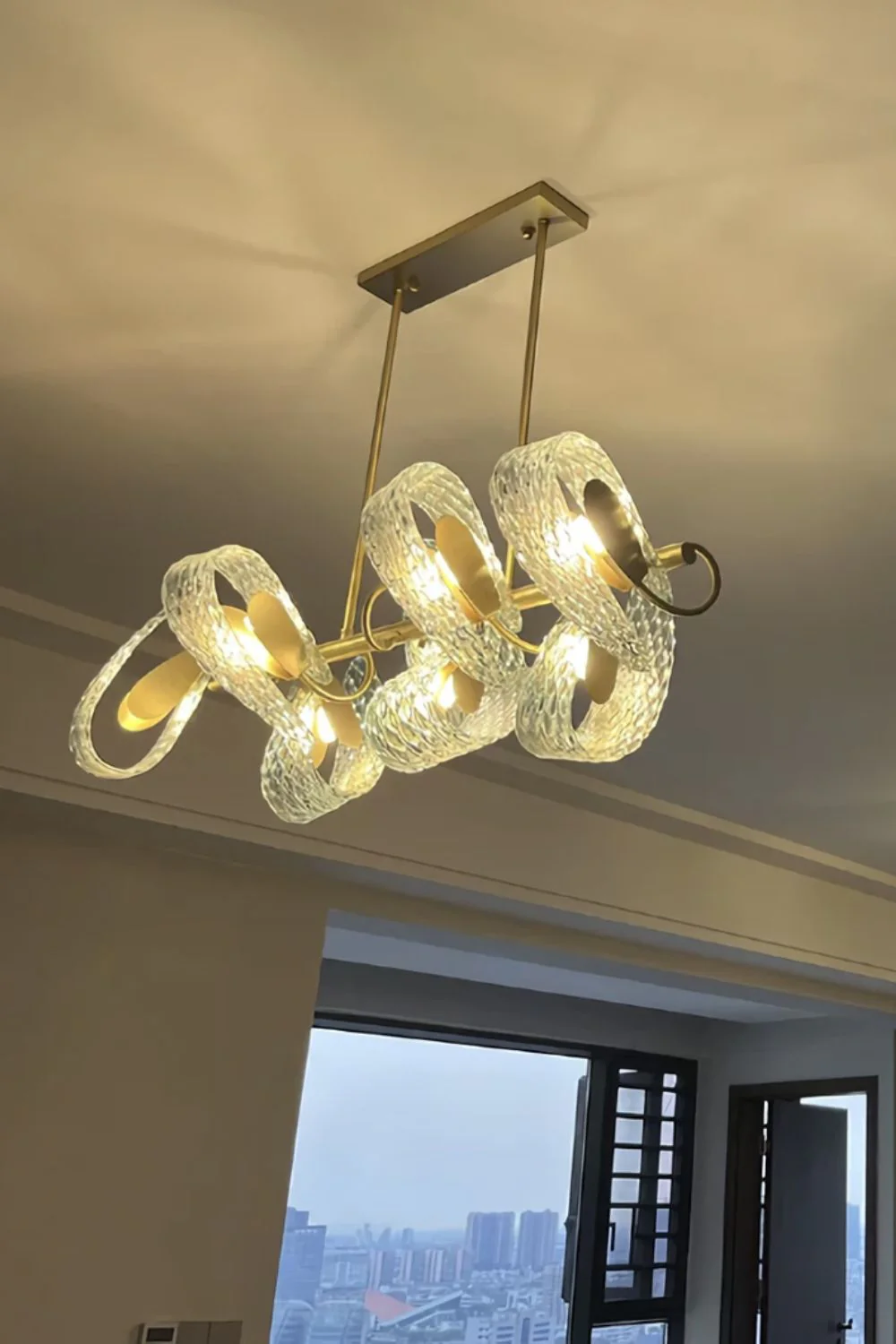 Petal Blue Chandelier - Image 12