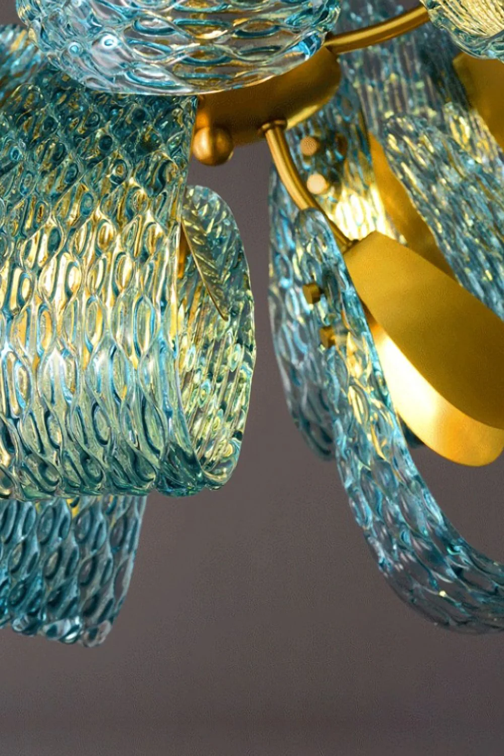 Petal Blue Chandelier - Image 18