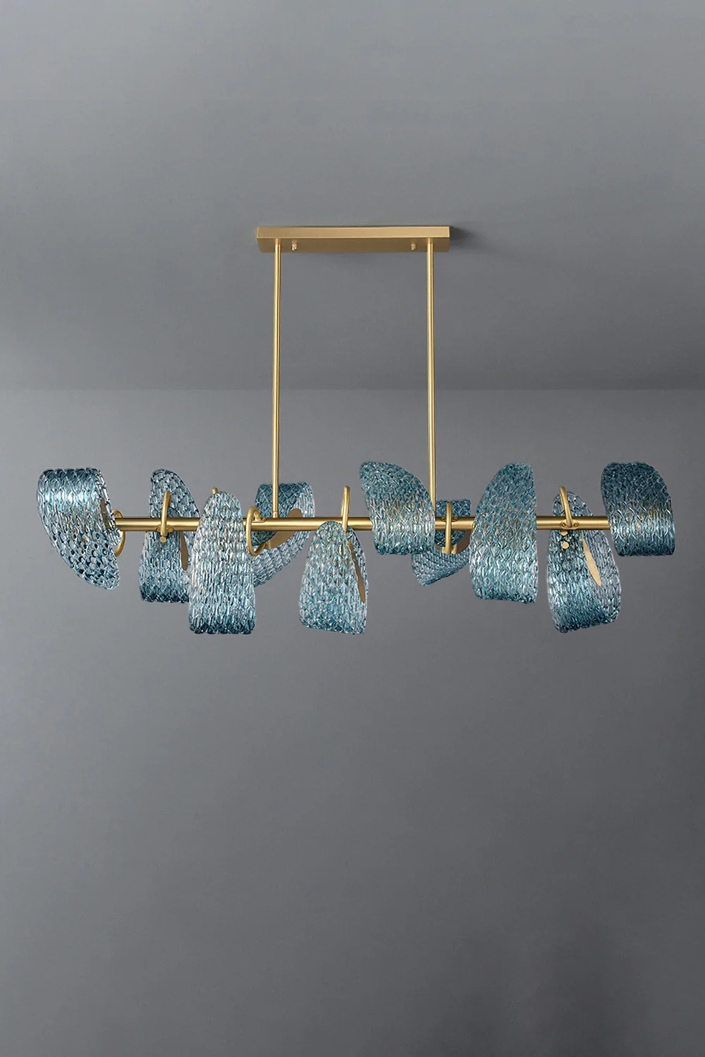Petal Blue Chandelier - Image 20