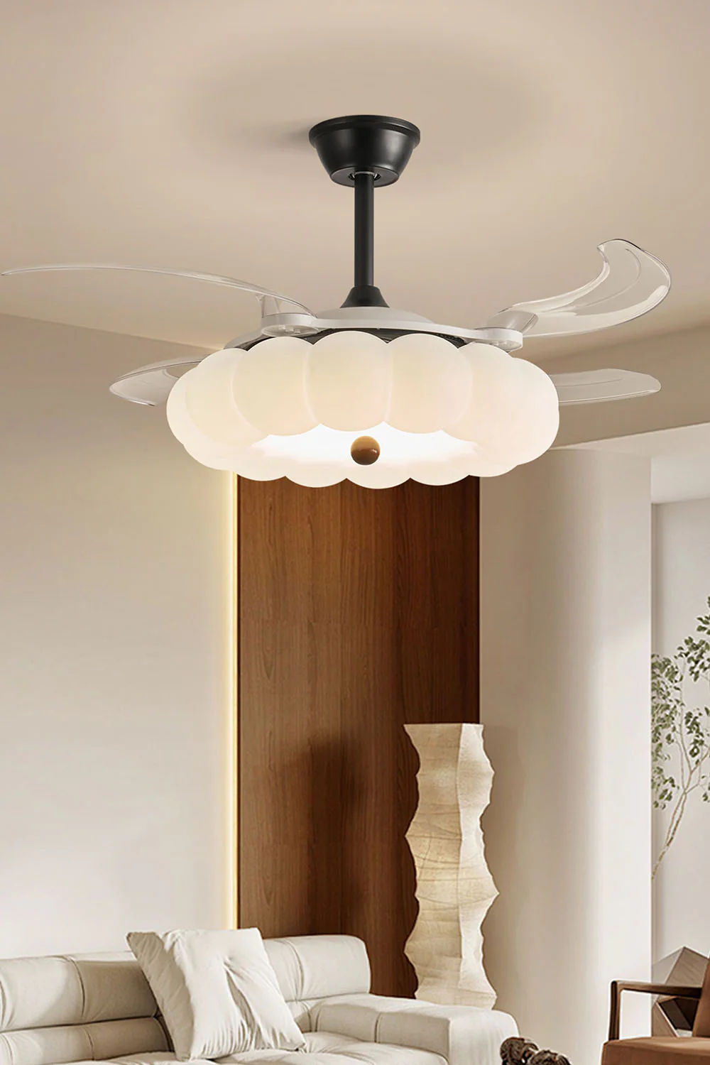 Petal Outline Fan Chandelier - Image 3