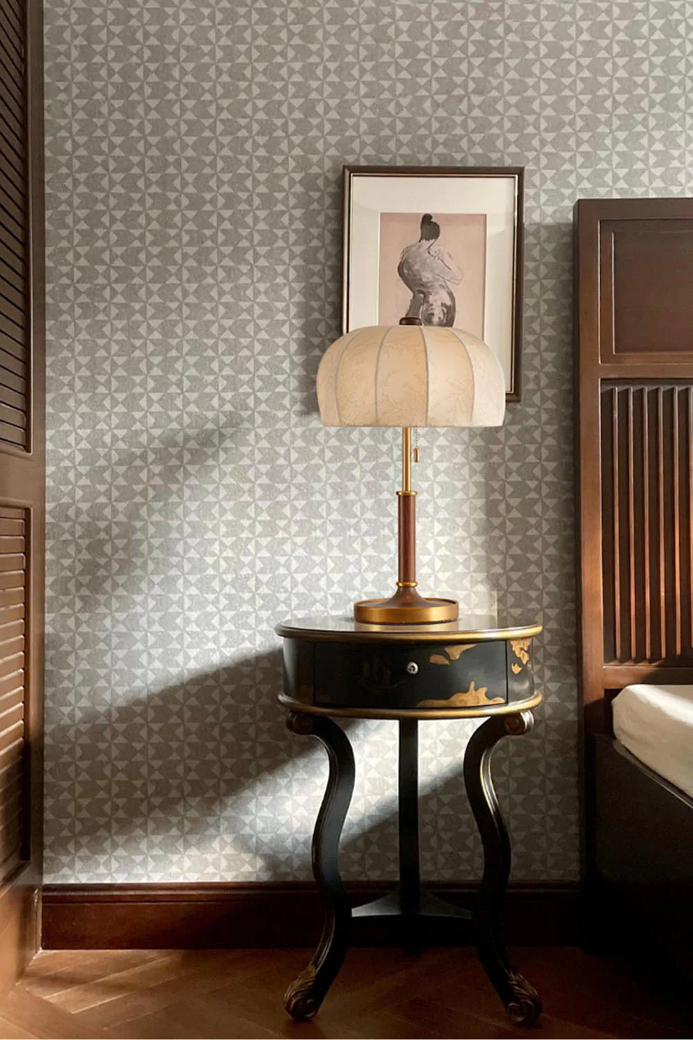 Petal Soft-Shade Pull-Cord Table Lamp - Image 10