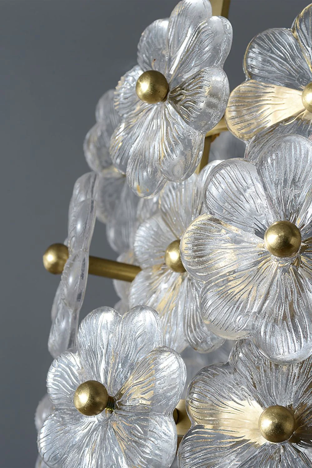 Petit Floral Glass Pendant Lamp - Image 16