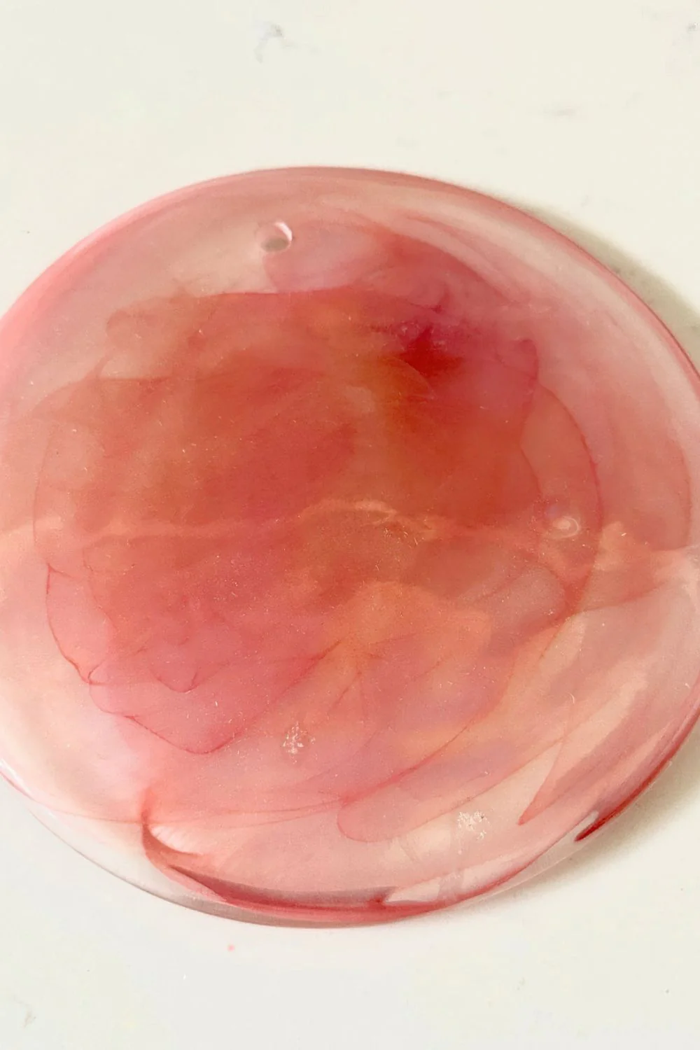 Pink Art Glass Discs Wall Lamp - Image 16