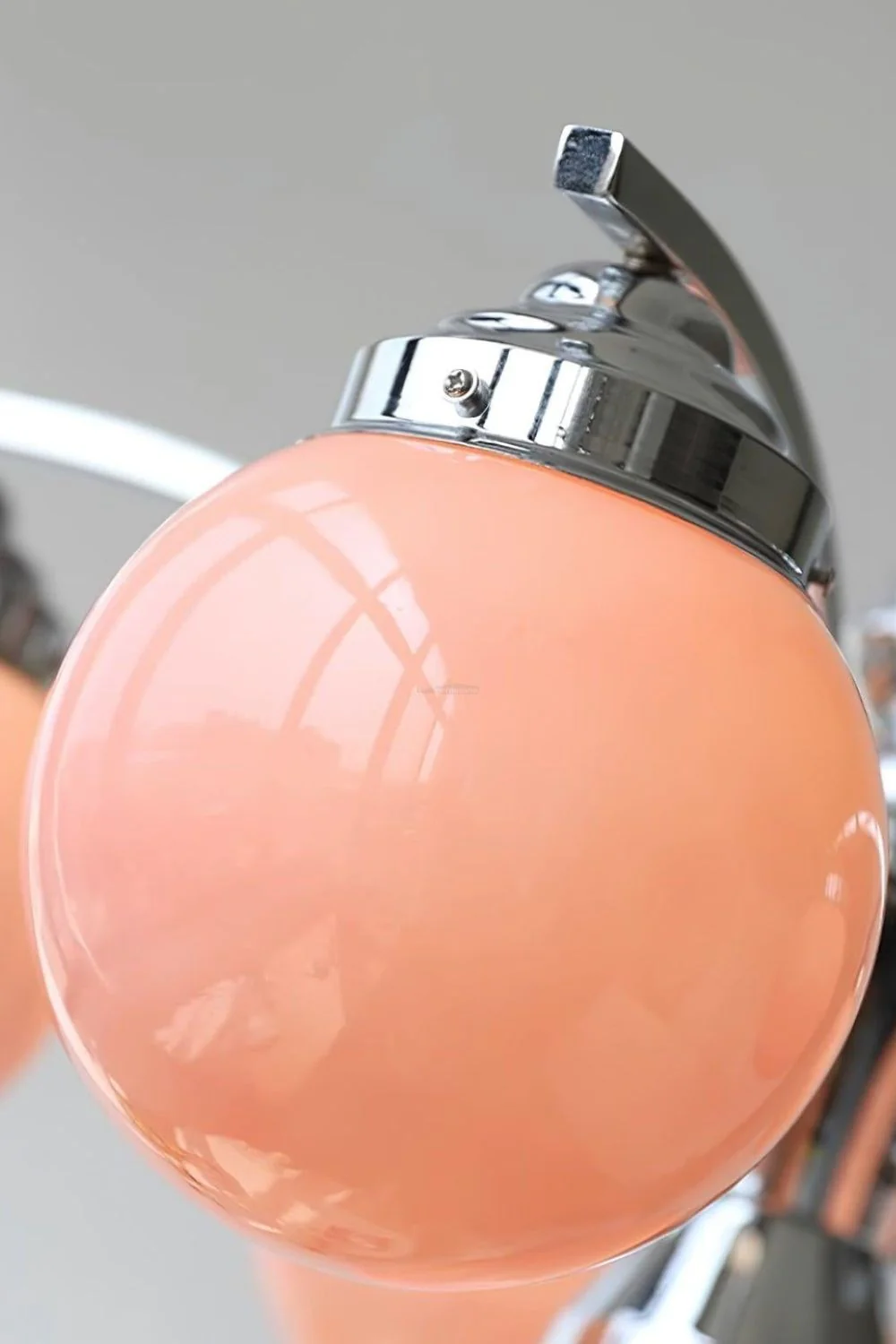 Pink Globe Modern Chandelier - Image 16