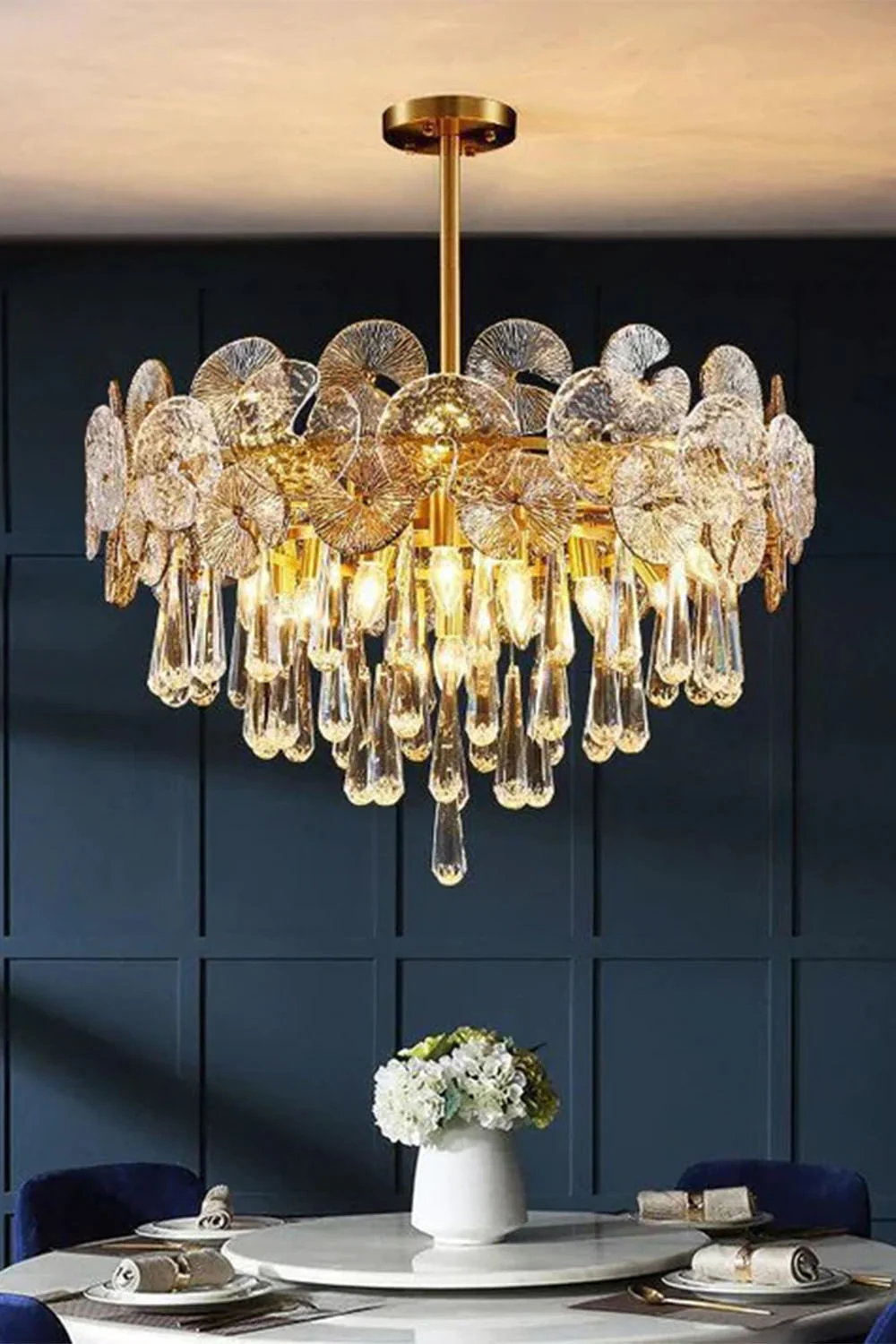 Postmodern Light Luxury Crystal Chandelier - Image 4