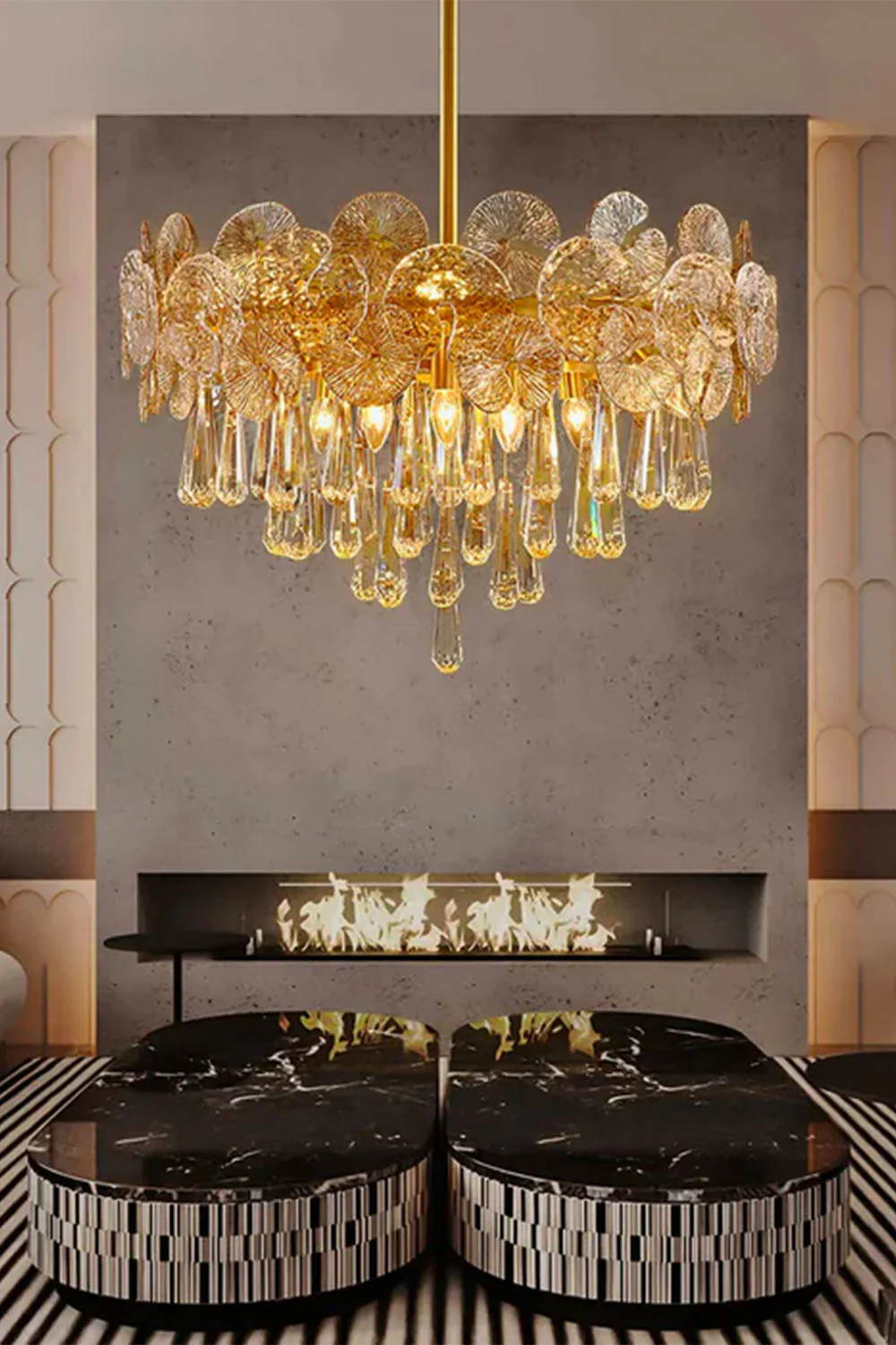 Postmodern Light Luxury Crystal Chandelier - Image 5