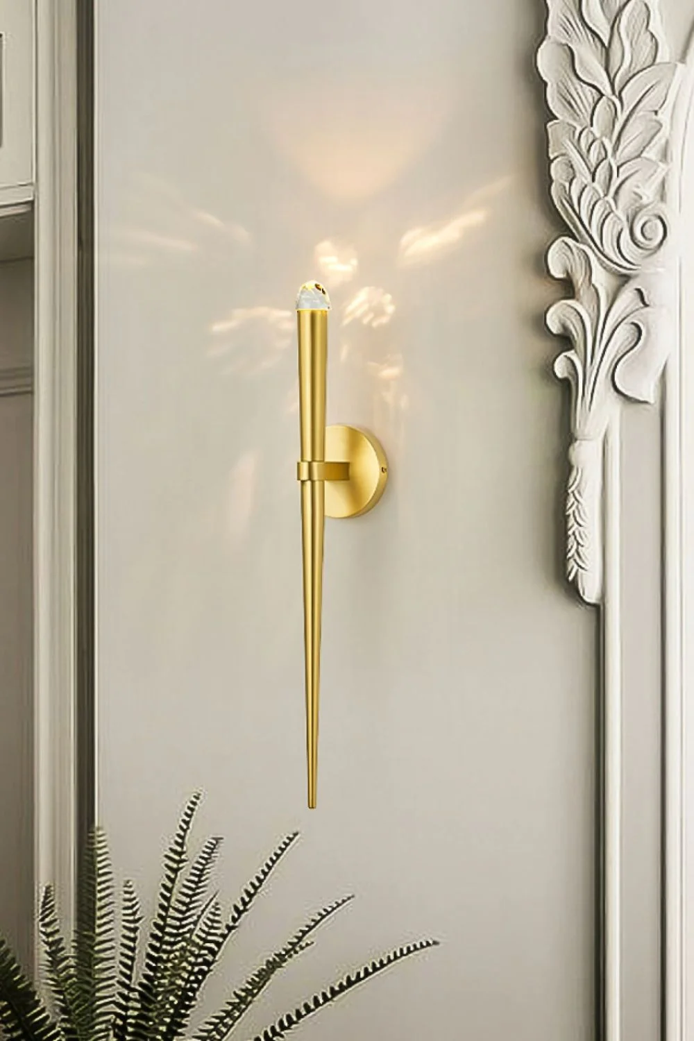 Pure copper torch wall lamp-Samu Lighting - Image 5