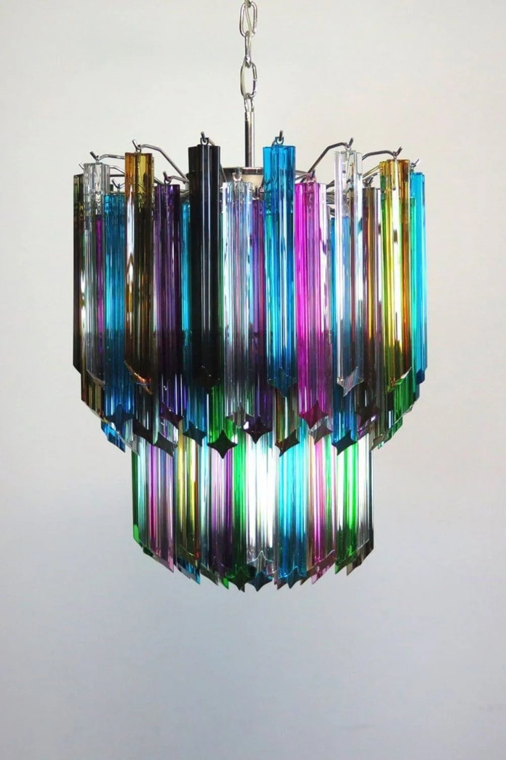 Quadridri Multicolor Prism Chandelier - Image 6