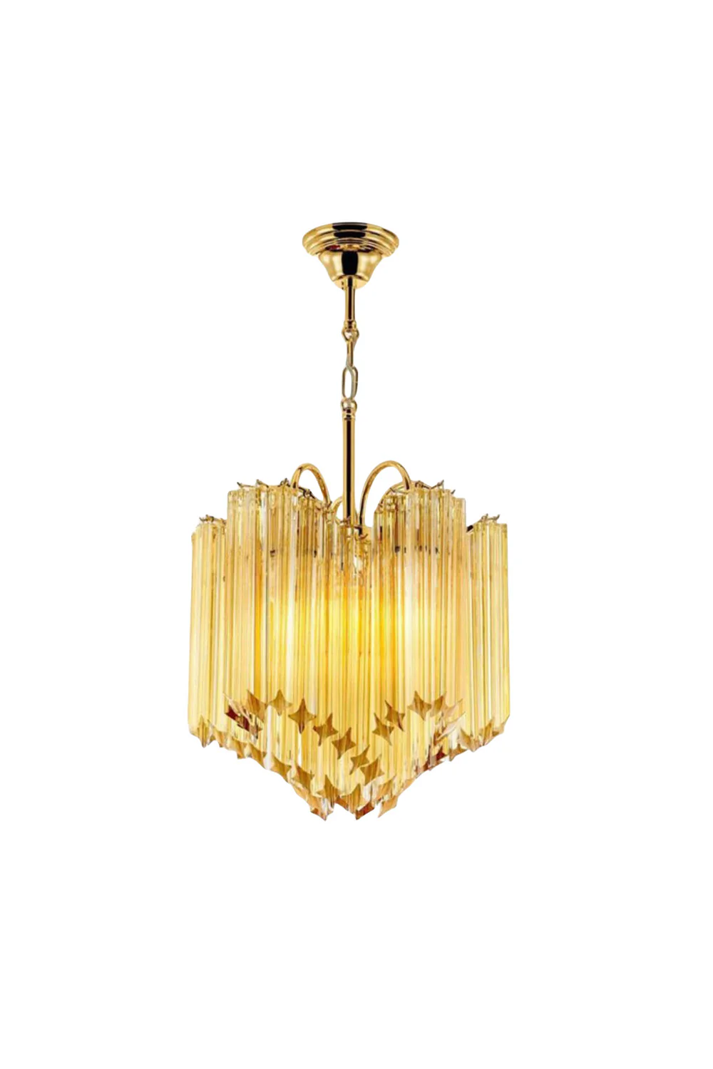 Quadriedri Crystal Art Chandelier
