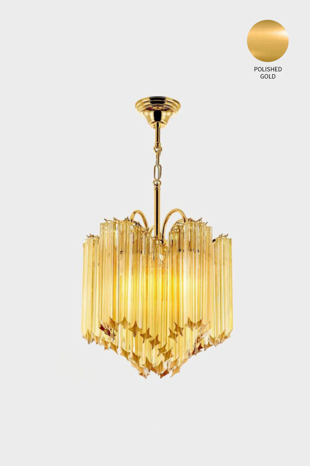 Quadriedri Crystal Art Chandelier - Image 15