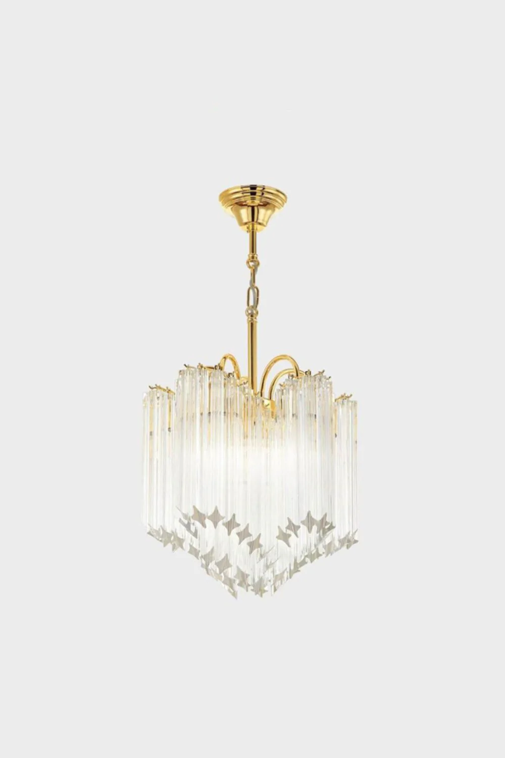 Quadriedri Crystal Art Chandelier - Image 4