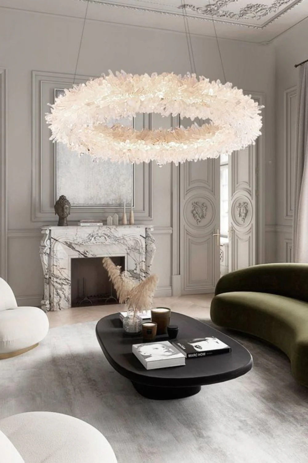 Quartz Crystal Chandelier - Image 6