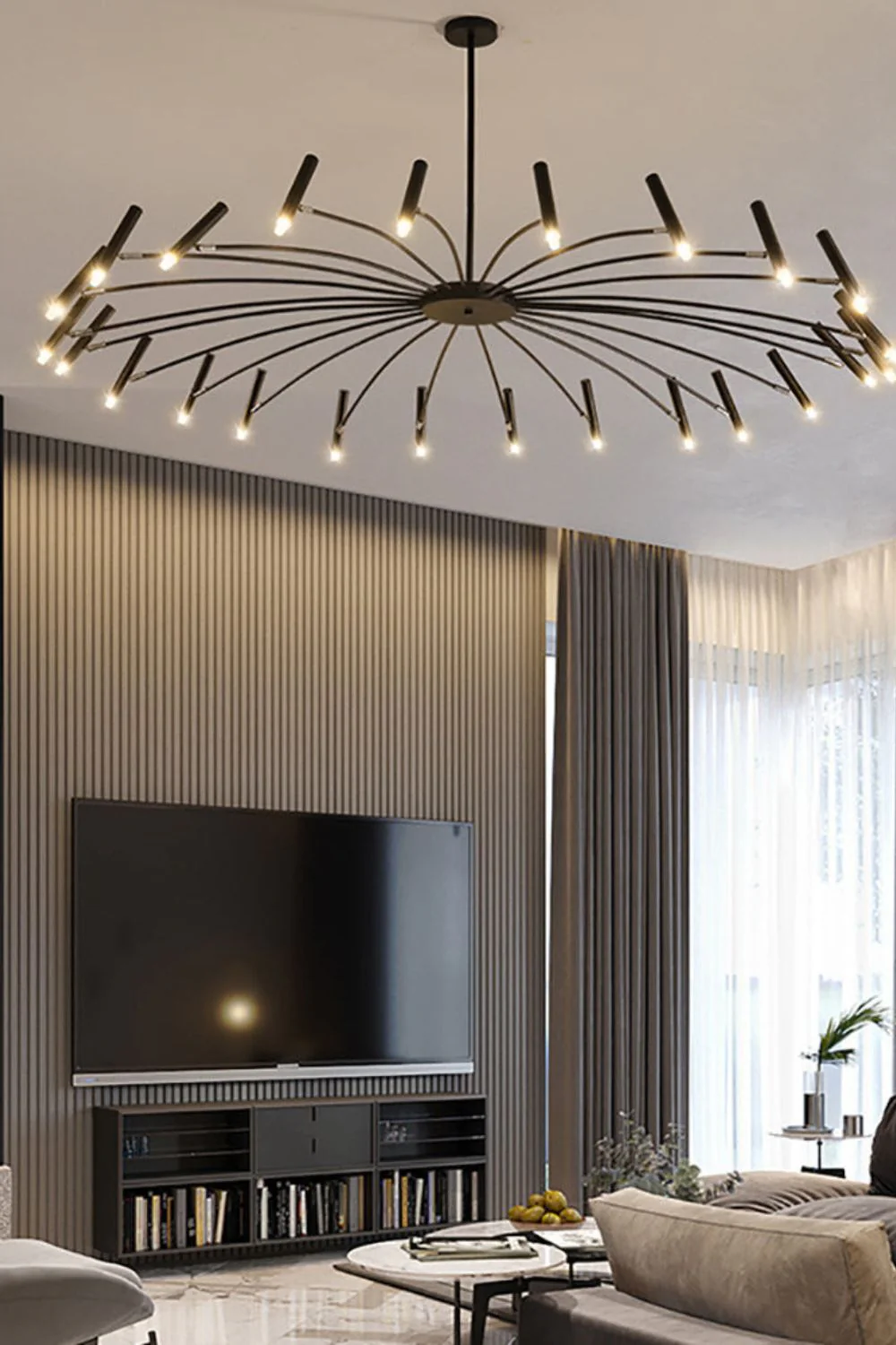 Radial Modern Chandelier - Image 12