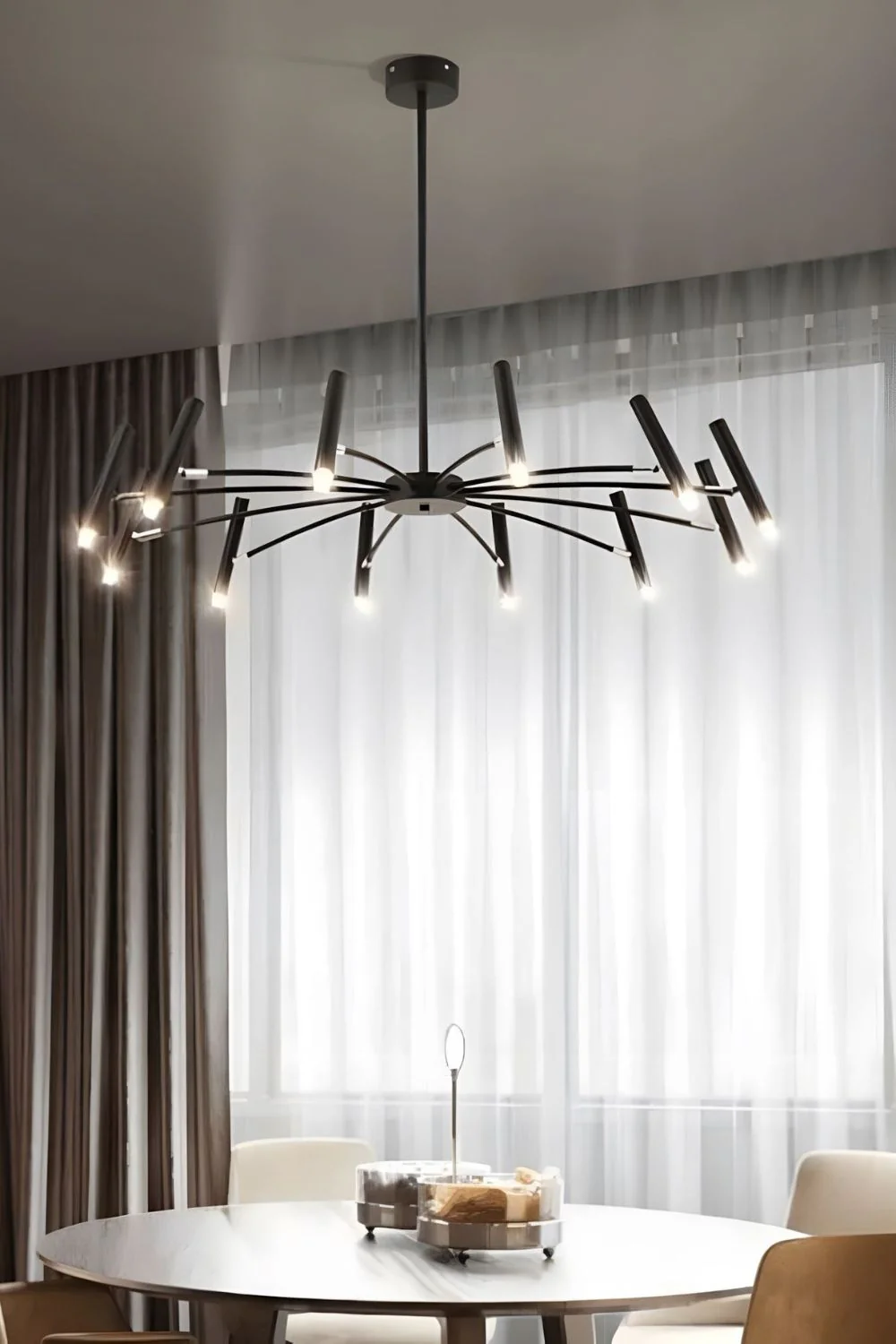 Radial Modern Chandelier - Image 23