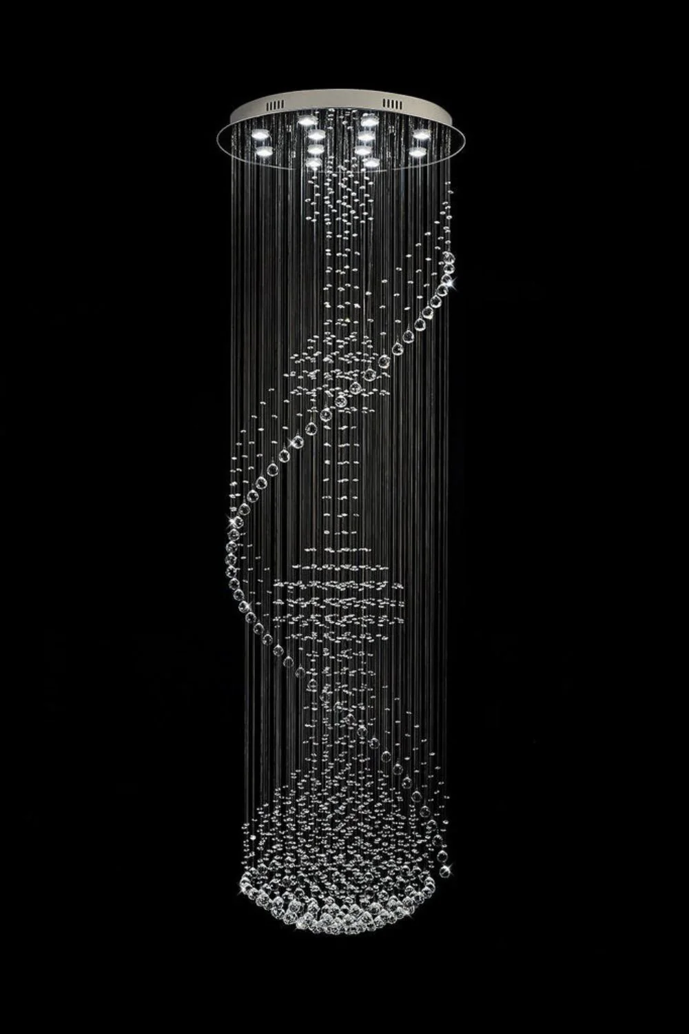 Raindrop Crystal Chandelier Ball Shape - Image 11