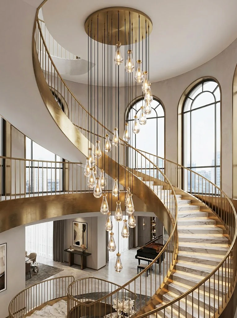 Raindrop Linear Chandelier - Image 10