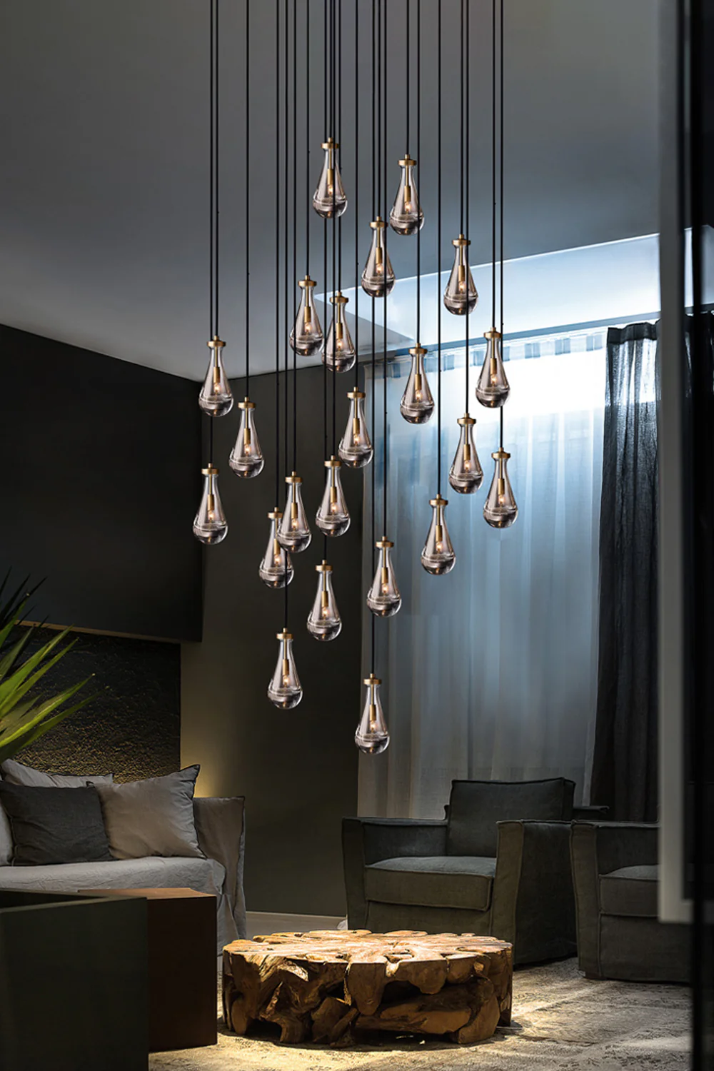 Raindrop Linear Chandelier - Image 15