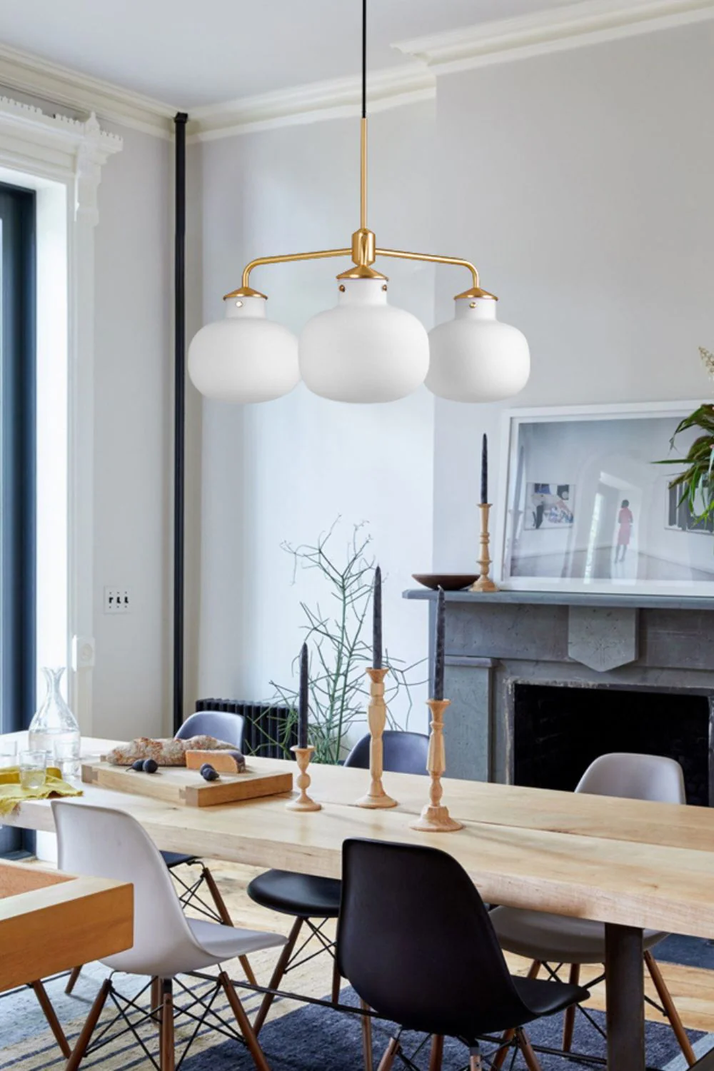 Raito Glass Globe Pendant Chandelier - Image 13