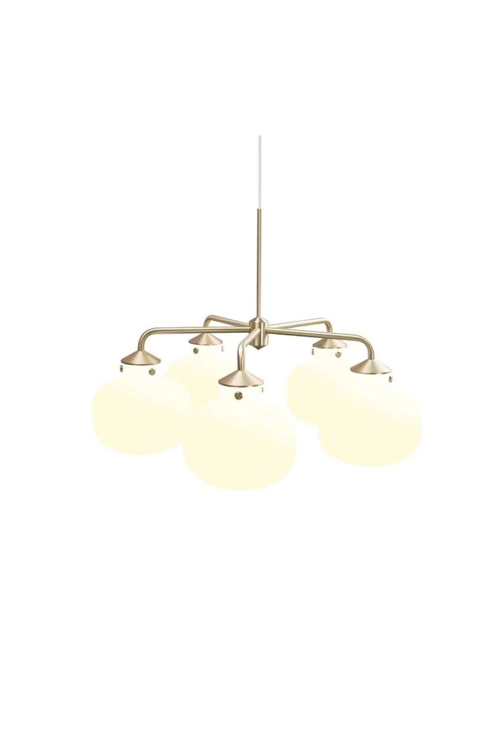 Raito Glass Globe Pendant Chandelier - Image 44