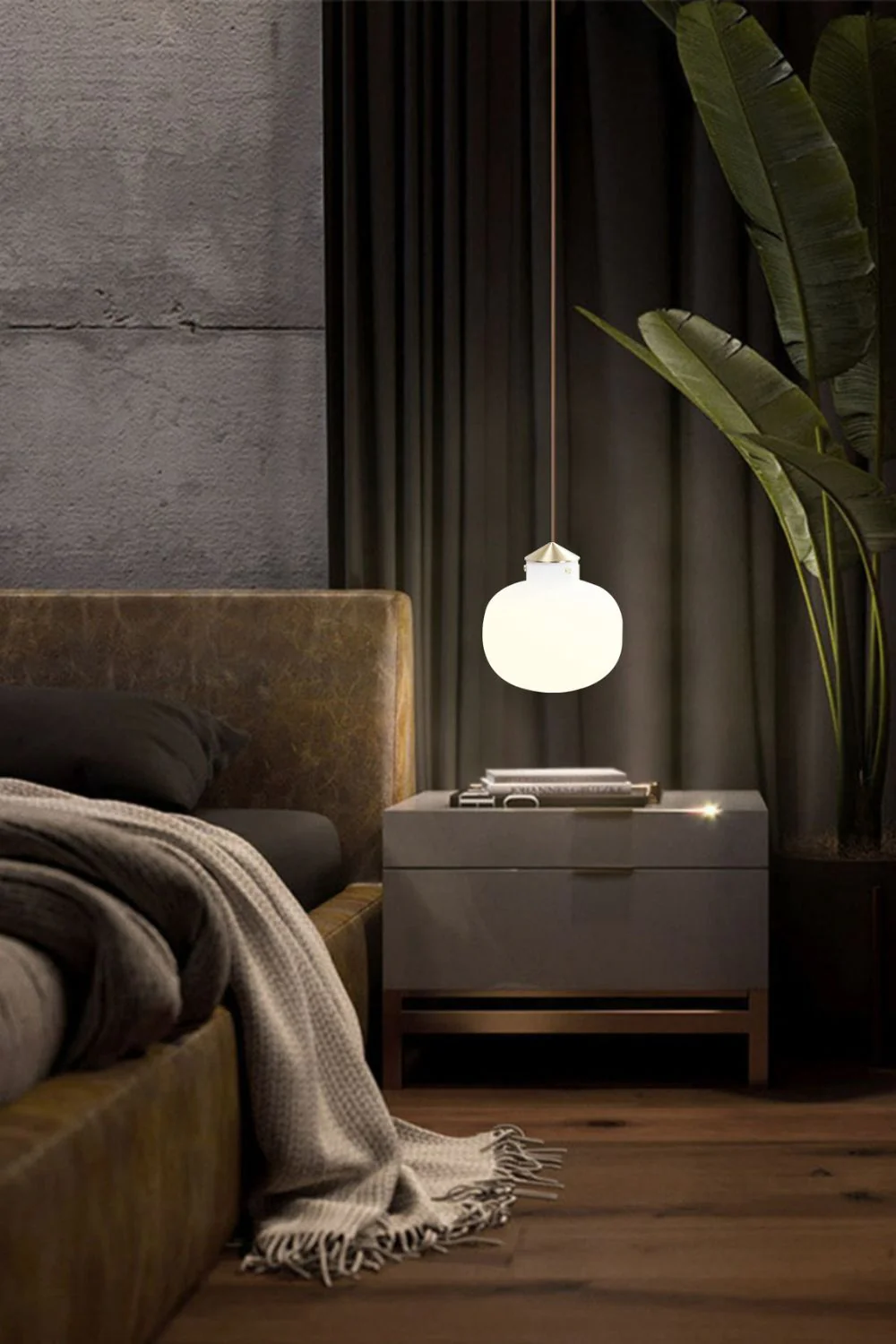 Raito Glass Globe Pendant Light - Image 3