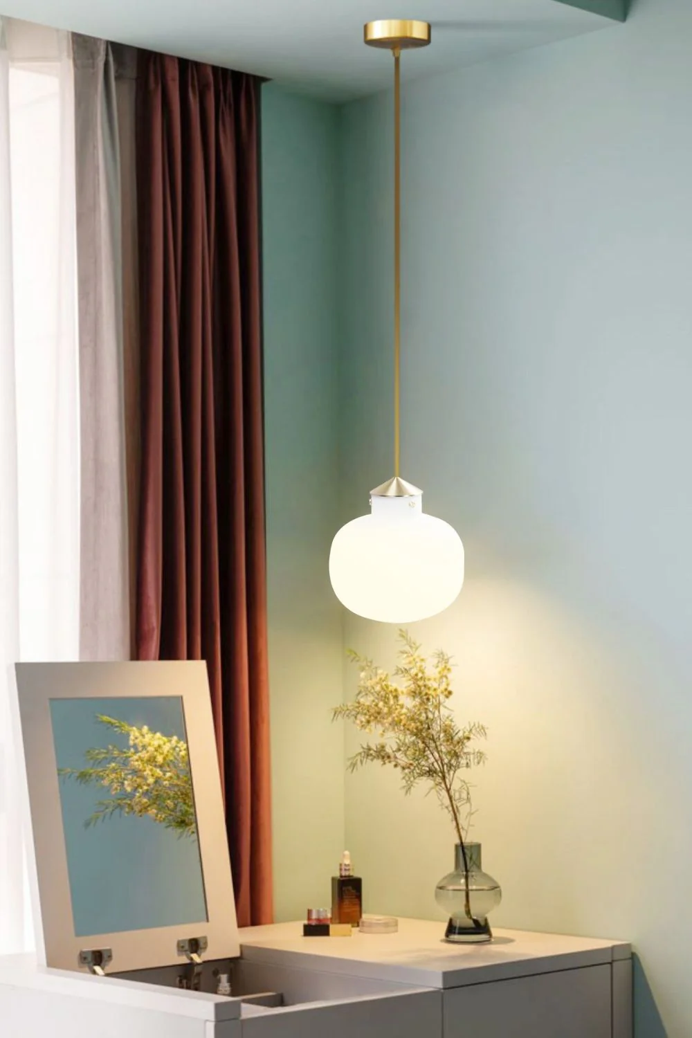 Raito Glass Globe Pendant Light - Image 4