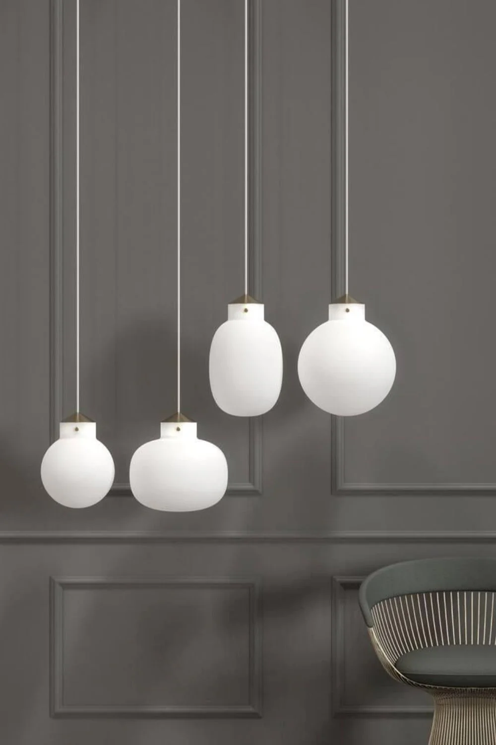 Raito Glass Globe Pendant Light - Image 6