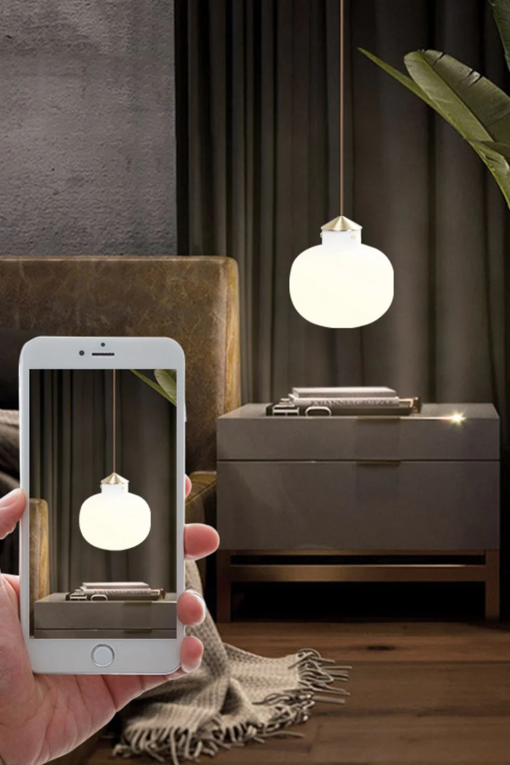 Raito Glass Globe Pendant Light - Image 7