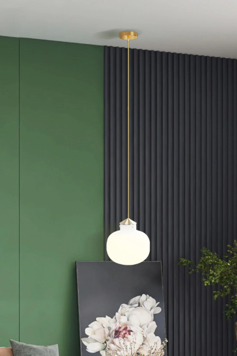 Raito Glass Globe Pendant Light - Image 8