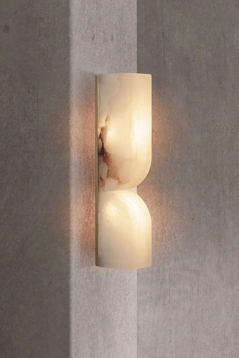 Rectangular Alabaster Essence Wall Sconce - Image 19