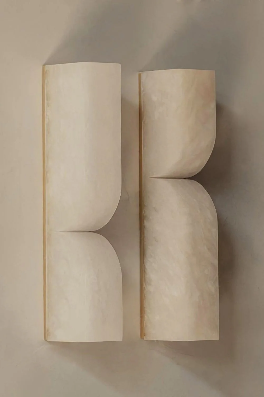 Rectangular Alabaster Essence Wall Sconce - Image 22