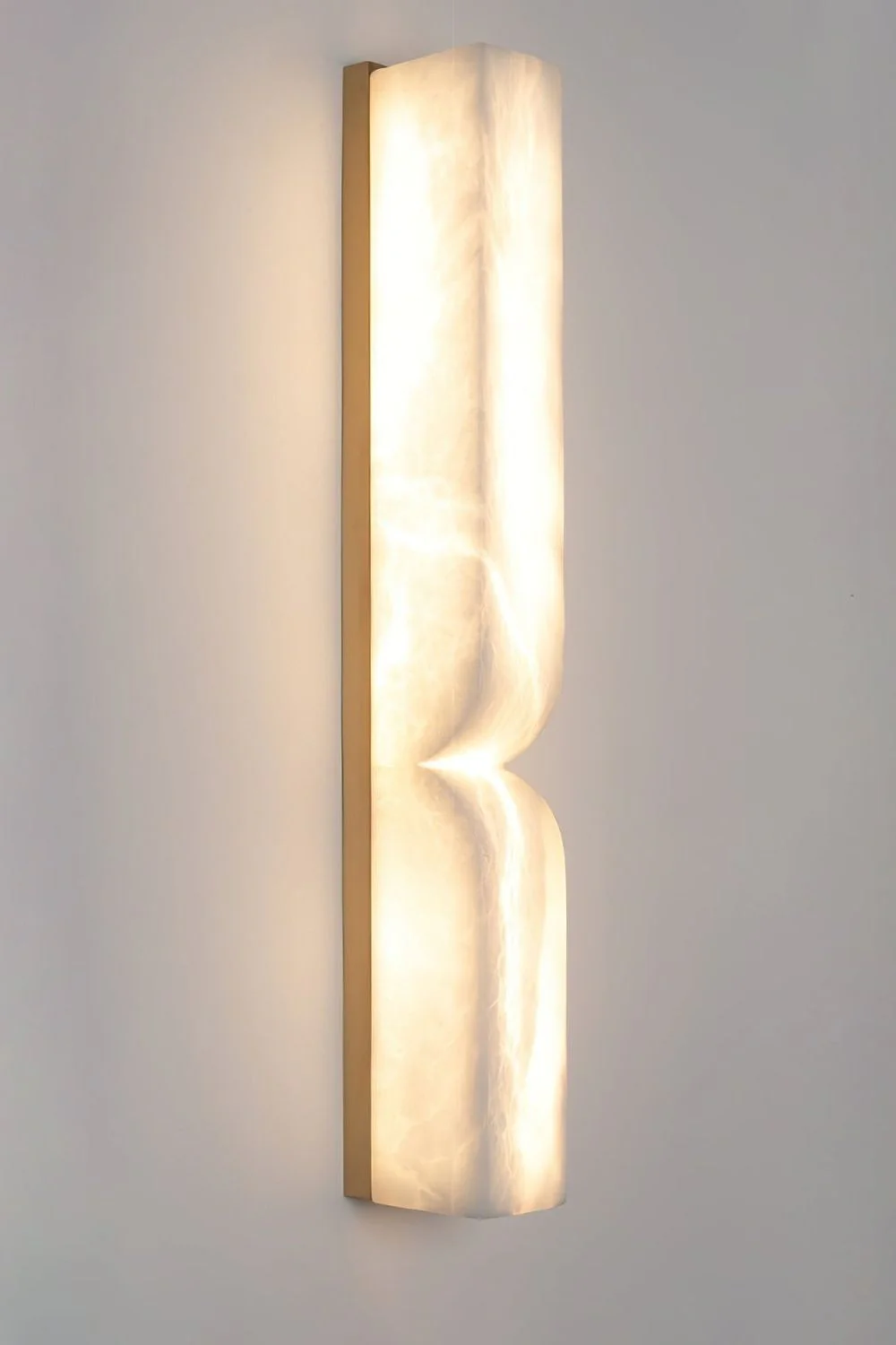 Rectangular Alabaster Essence Wall Sconce - Image 23
