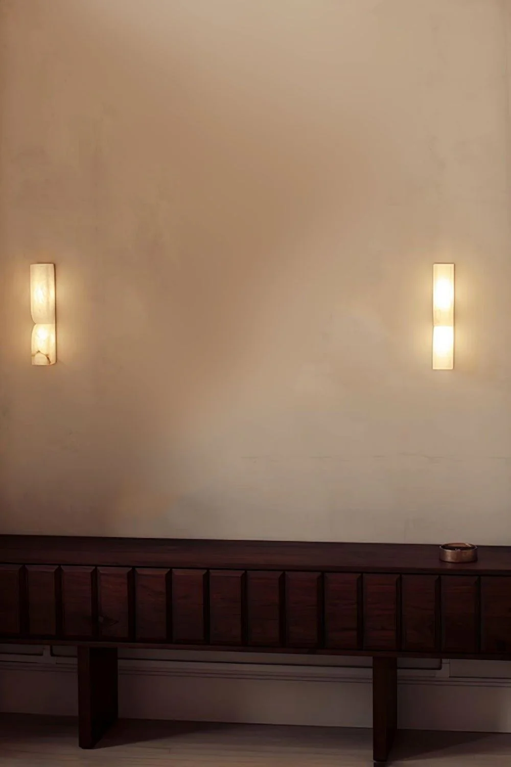 Rectangular Alabaster Essence Wall Sconce - Image 36