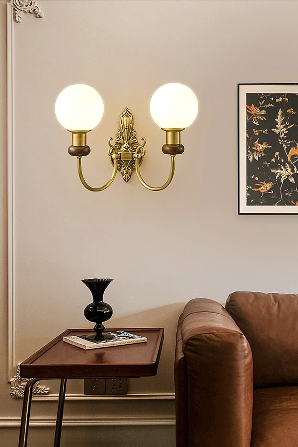 Retro Brass Wall Lamp - Image 5