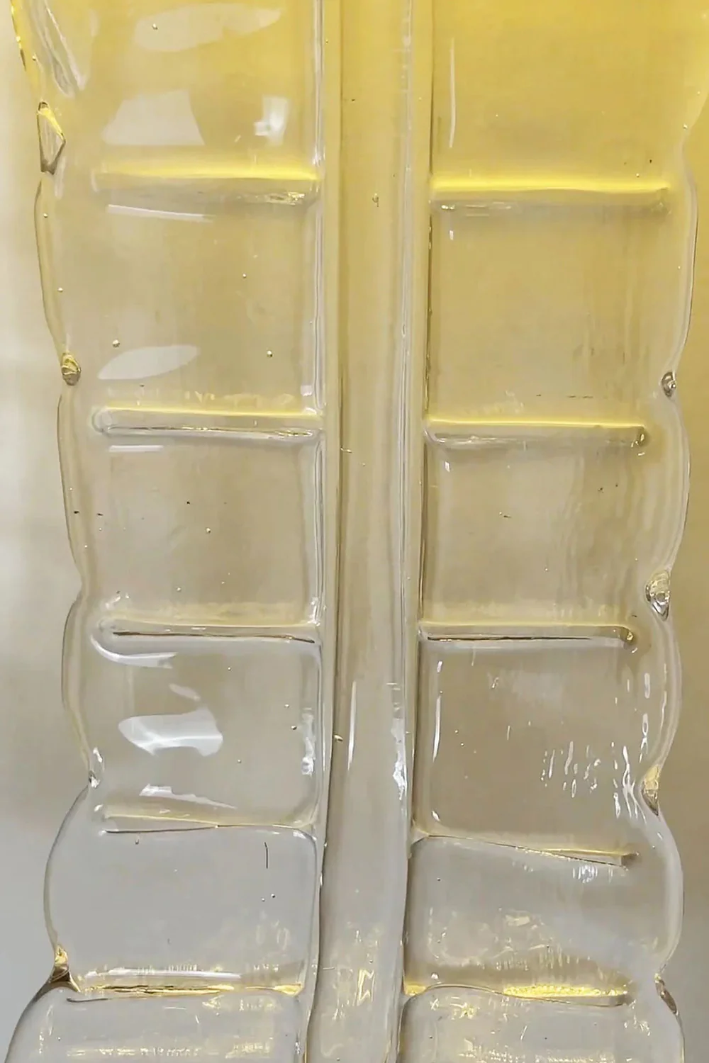 Ribbed Glass Ribbon Wall Light - Image 14