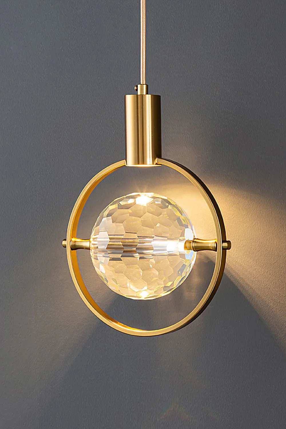 Ring Crystal Pendant Light - Image 10