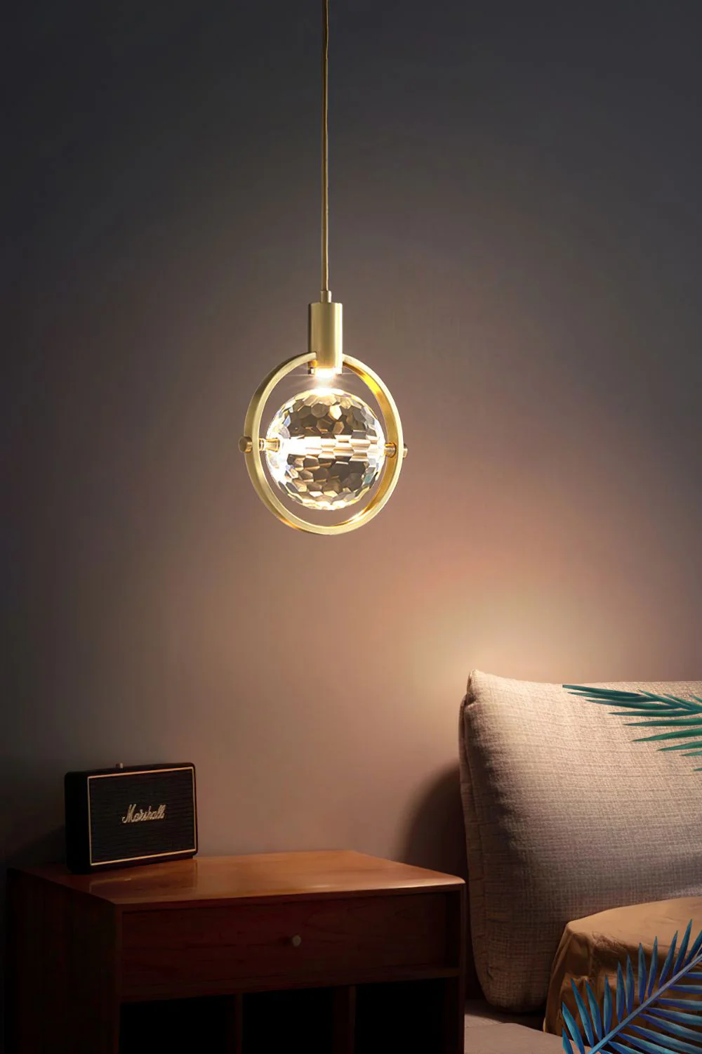 Ring Crystal Pendant Light - Image 2