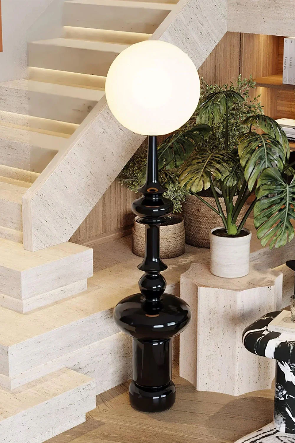 Roman Column Floor Lamp - Image 15