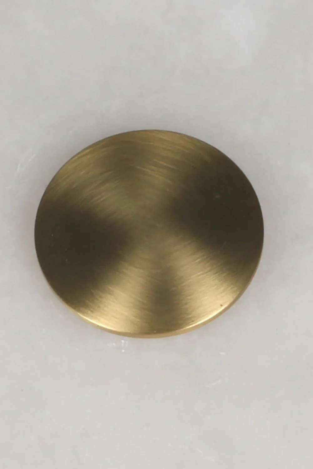 Round Alabaster Brass Ceiling Light - Image 13