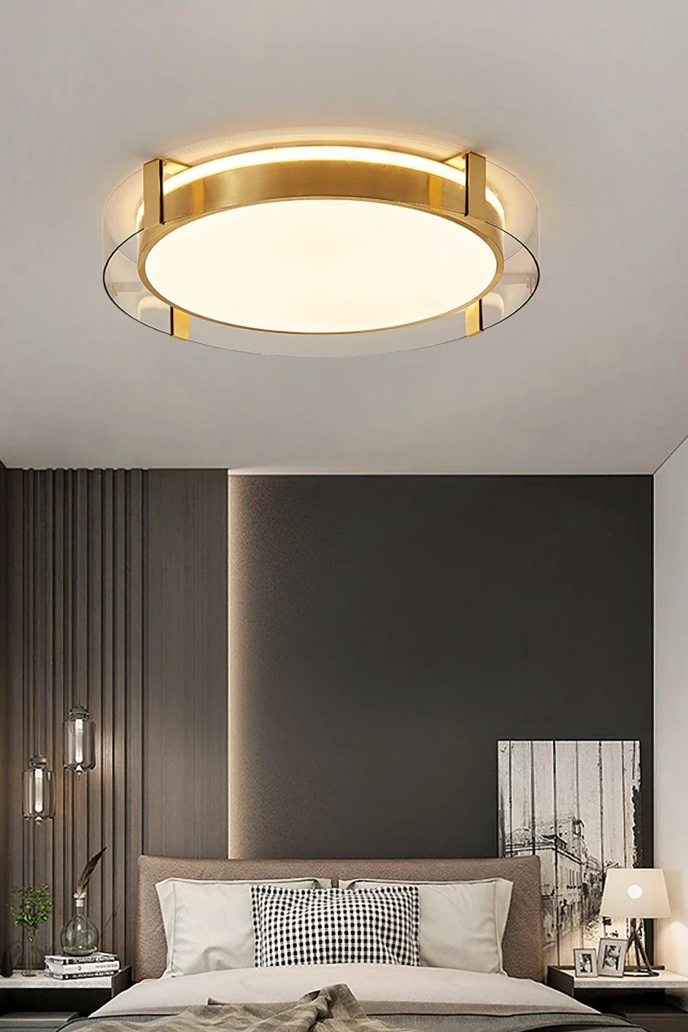 Round Low Profile Ceiling Light - Image 4