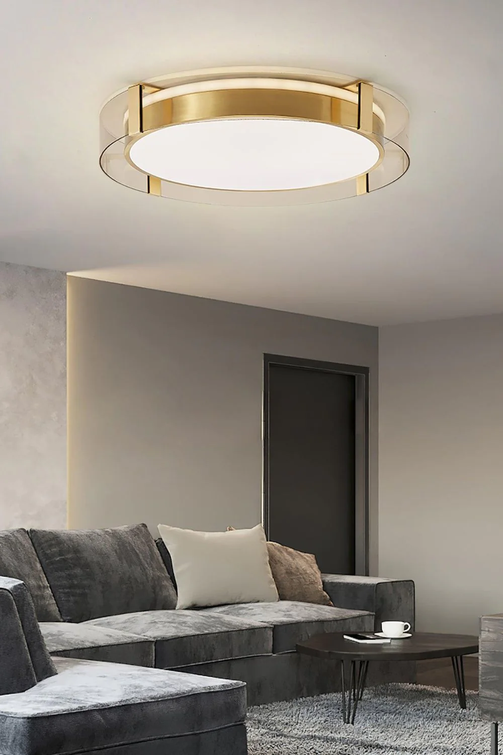 Round Low Profile Ceiling Light - Image 6